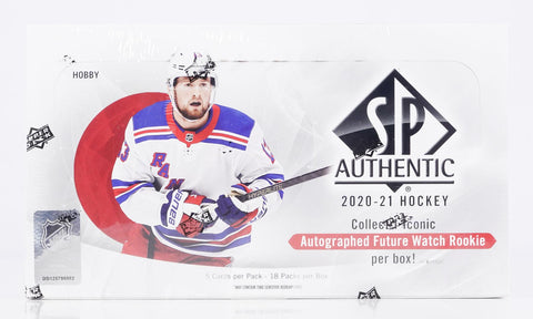 2020/21 Upper Deck SP Authentic Hockey Hobby