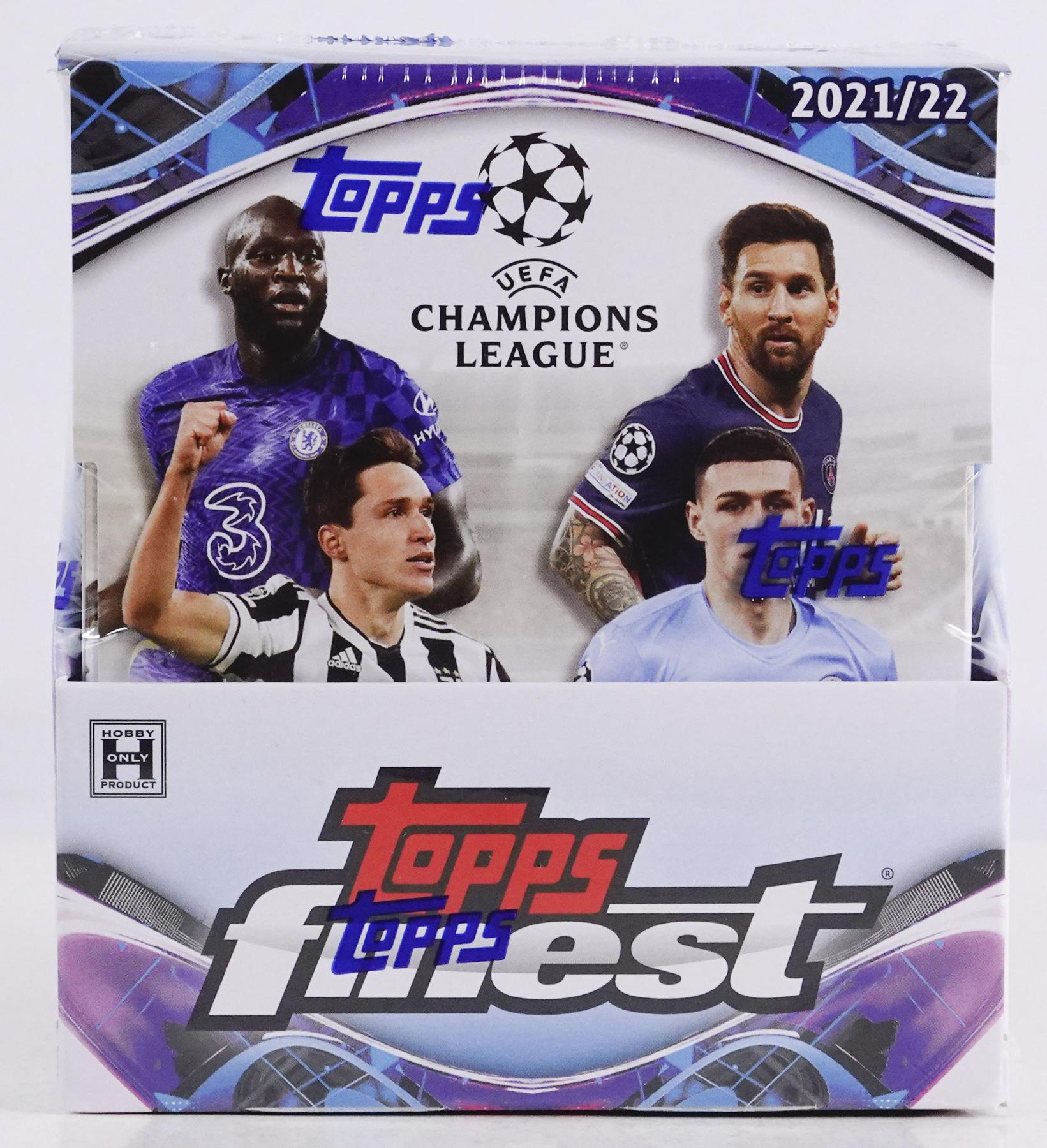 2021/22 Topps Finest UEFA Champions League Soccer Hobby – Dave 