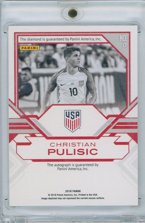 2018/19 Panini Soccer One of One # CP Christian Pulisic 1/1 Auto