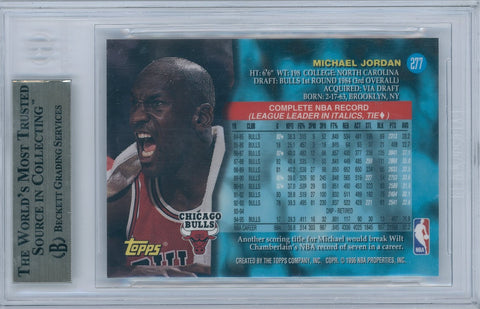 1995/96 Topps Power Boosters #277 Michael Jordan BGS 9.5