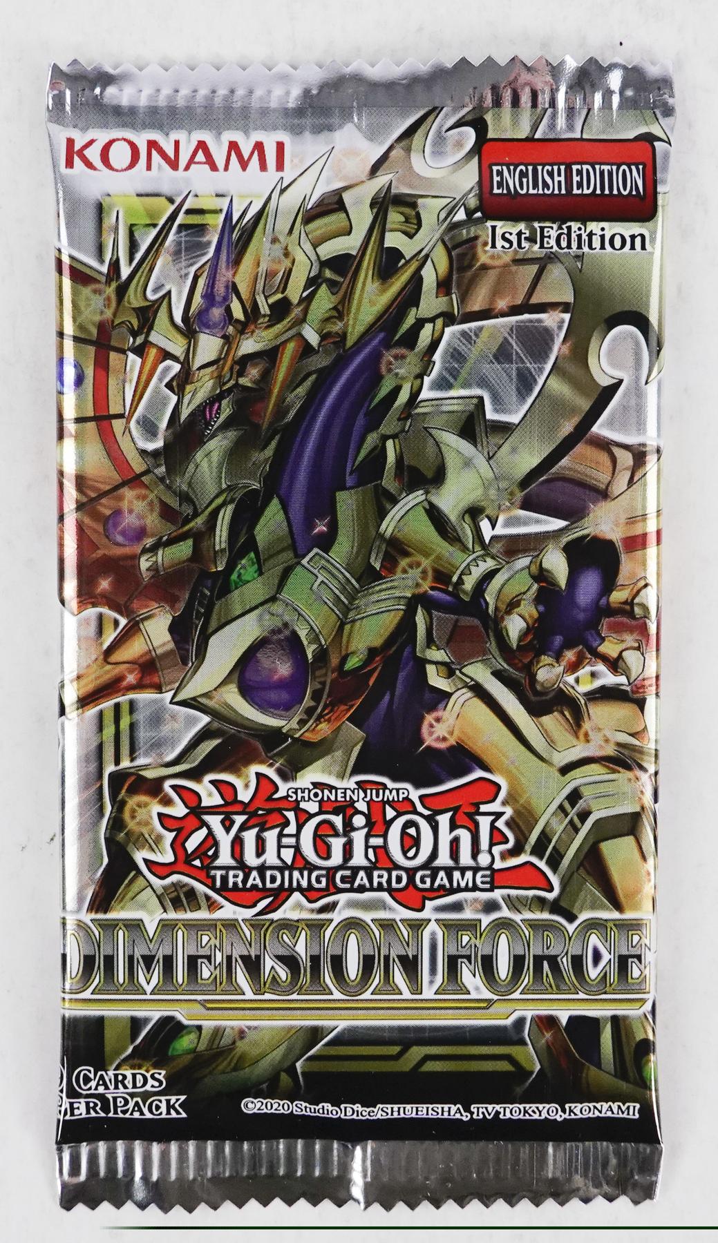 Yu-Gi-Oh Dimension Force Booster – Dave & Adam's Europe