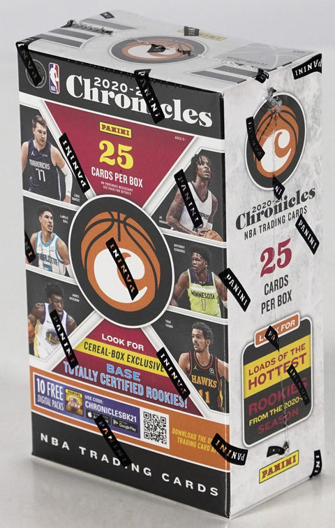 2020/21 Panini Chronicles Basketball Cereal Box