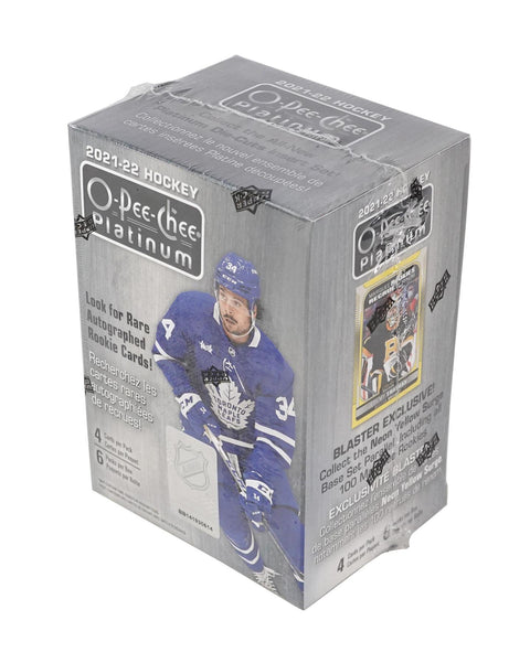 2021/22 Upper Deck O-Pee-Chee Platinum Hockey 6-Pack Blaster