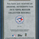 2018 Topps Baseball Museum #AA-VG Vladimir Guerrero Jr. 24/25 Archival Autograph Auto on Card