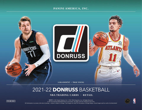 2021/22 Panini Donruss Basketball 11-Pack Blaster