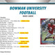 2022 Bowman University Football Hobby