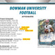 2022 Bowman University Football Hobby
