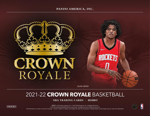 2021/22 Panini Crown Royale Basketball Hobby