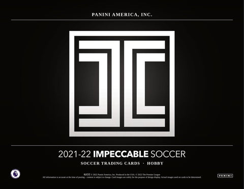 2021/22 Panini Impeccable Premier League Soccer Hobby