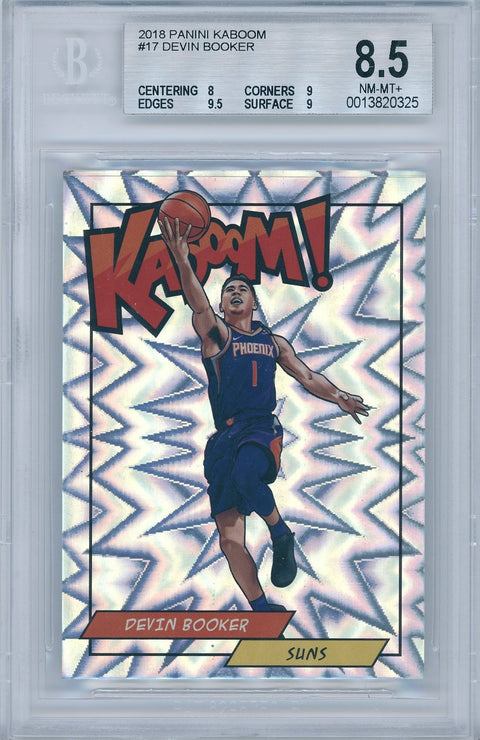2018 Panini Crown Royal #17 Devin Booker Kaboom! BSG 8.5