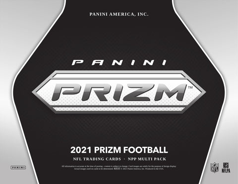 2021 Panini Prizm Football Cello Multi 12-Pack