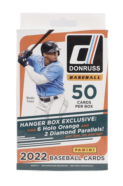 2022 Panini Donruss Baseball Hanger (Orange and Diamond Parallels!)