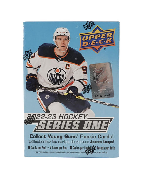 2022/23 Upper Deck Series 1 Hockey 7-Pack Blaster
