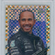 2021 Topps Chrome F1 Lewis Hamilton Gold Checker Flag Refractor 50/50 PSA 8 *5959