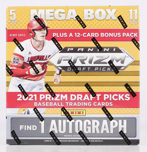 2021 Panini Prizm Draft Picks Baseball Mega (Red Velocity Prizms!)