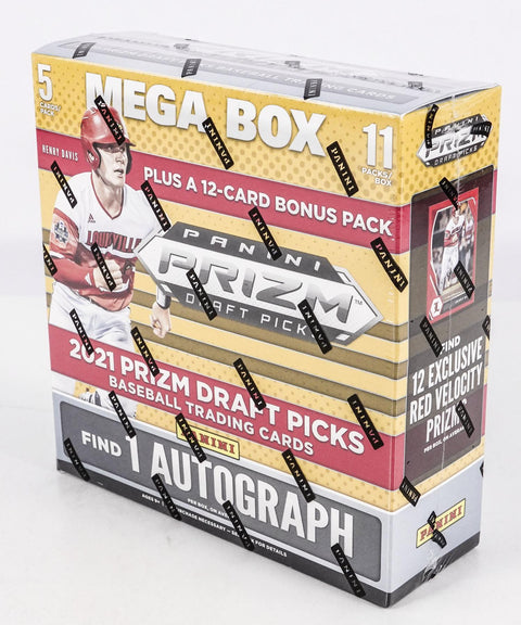 2021 Panini Prizm Draft Picks Baseball Mega (Red Velocity Prizms!)