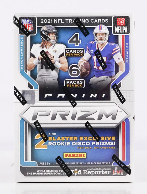 2021 Panini Prizm Football 6-Pack Blaster (Disco Prizms!)