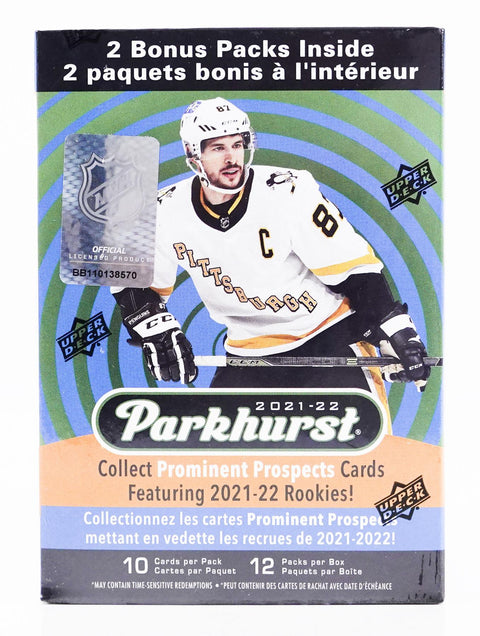 2021/22 Upper Deck Parkhurst Hockey Blaster