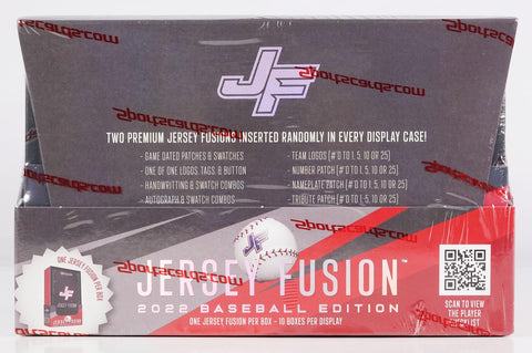 2022 Jersey Fusion Baseball Hobby