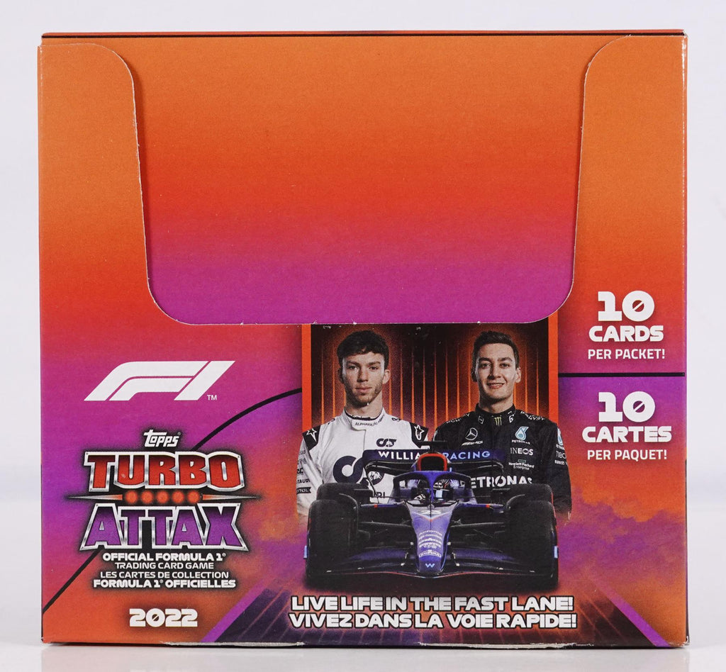 2022 Topps F1 Formula 1 Turbo Attax 24Pack Dave & Adam's Europe