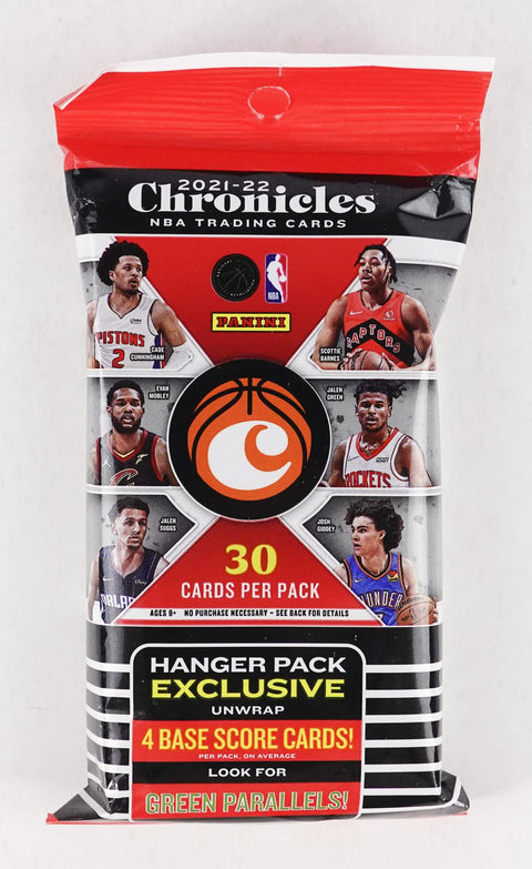 2021/22 Panini Chronicles Basketball Hanger Pack