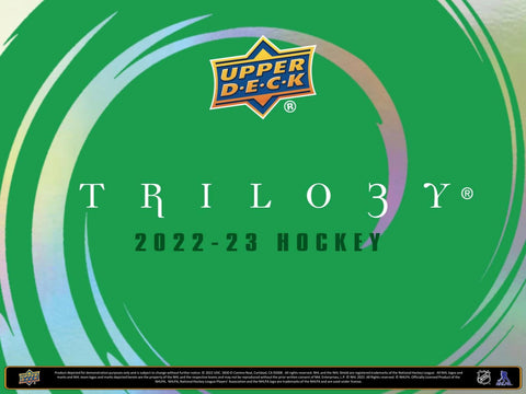 2022/23 Upper Deck Trilogy Hockey Hobby