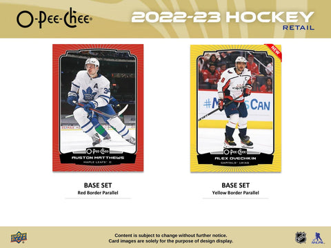 2022/23 Upper Deck O-Pee-Chee Hockey Retail 36-Pack