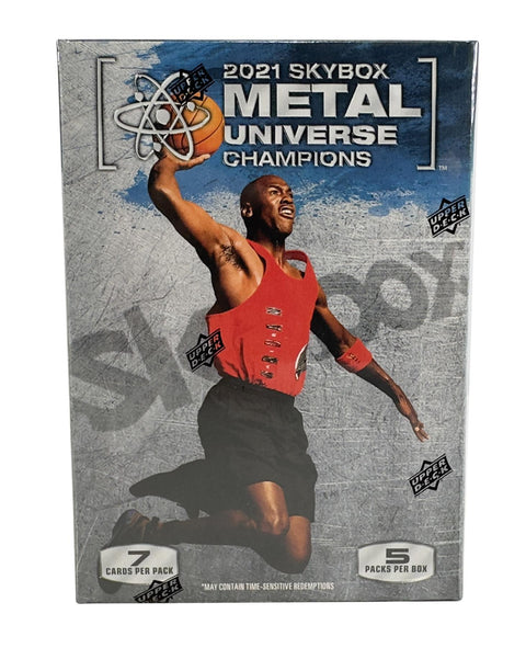 2021 Upper Deck Skybox Metal Universe Champions 5-Pack Blaster