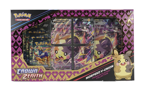 Pokemon Crown Zenith Morpeko V-Union Playmat Premium Collection