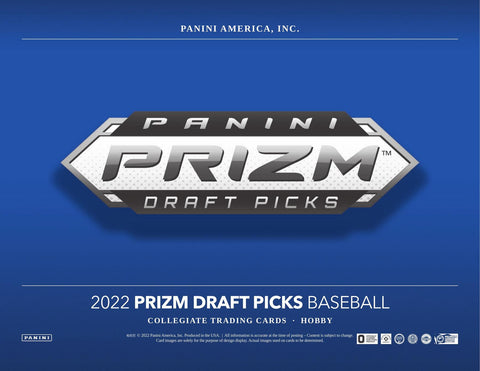 2022 Panini Prizm Draft Picks Baseball Hobby