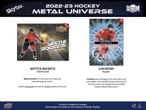 2022/23 Upper Deck Skybox Metal Universe Hockey Hobby