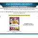 2022 Bowman Chrome University Football 7-Pack Blaster