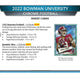 2022 Bowman Chrome University Football 7-Pack Blaster