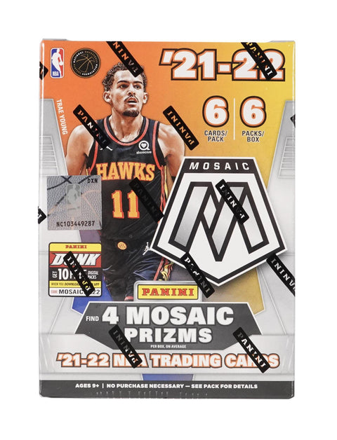 2021/22 Panini Mosaic Basketball 6-Pack Blaster