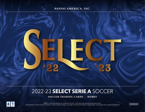2022/23 Panini Select Serie A Soccer Hobby