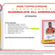 2022 Topps McDonald's All American Chrome Basketball 7-Pack Blaster