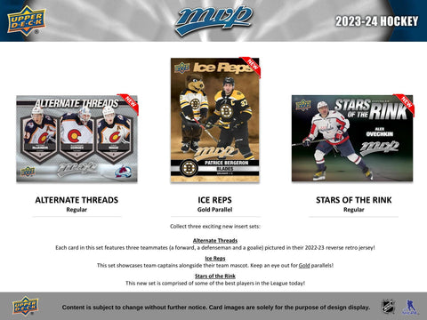 2023/24 Upper Deck MVP Hockey Retail