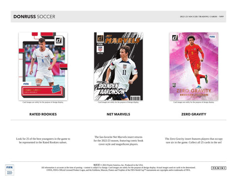 2022/23 Panini Donruss Soccer 6-Pack Blaster