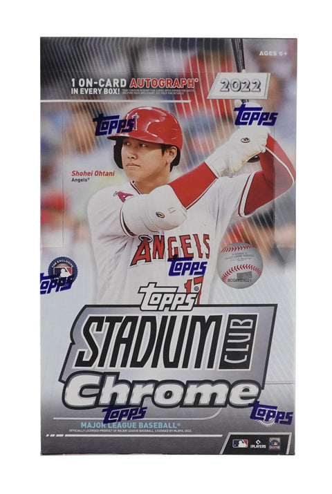 2022 Topps Stadium Club Chrome Baseball Hobby