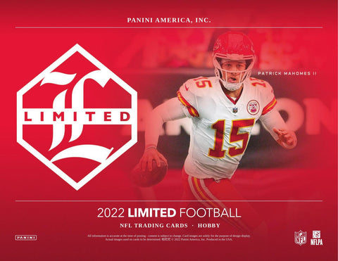 2022 Panini Limited Football 1st Off The Line FOTL Hobby