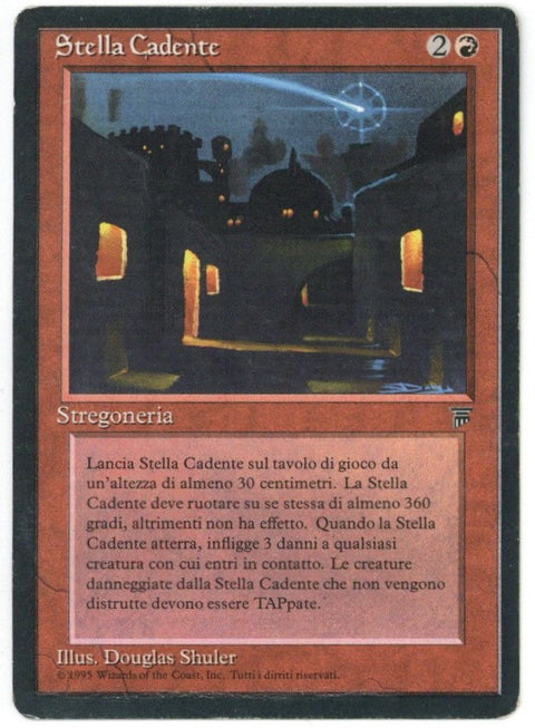 1995 Magic the Gathering Stella Cadente Falling Star Italian