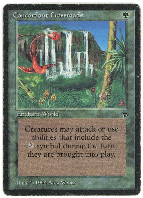 1994  Magic The Gathering  Concordant Crossroads  Enchant World