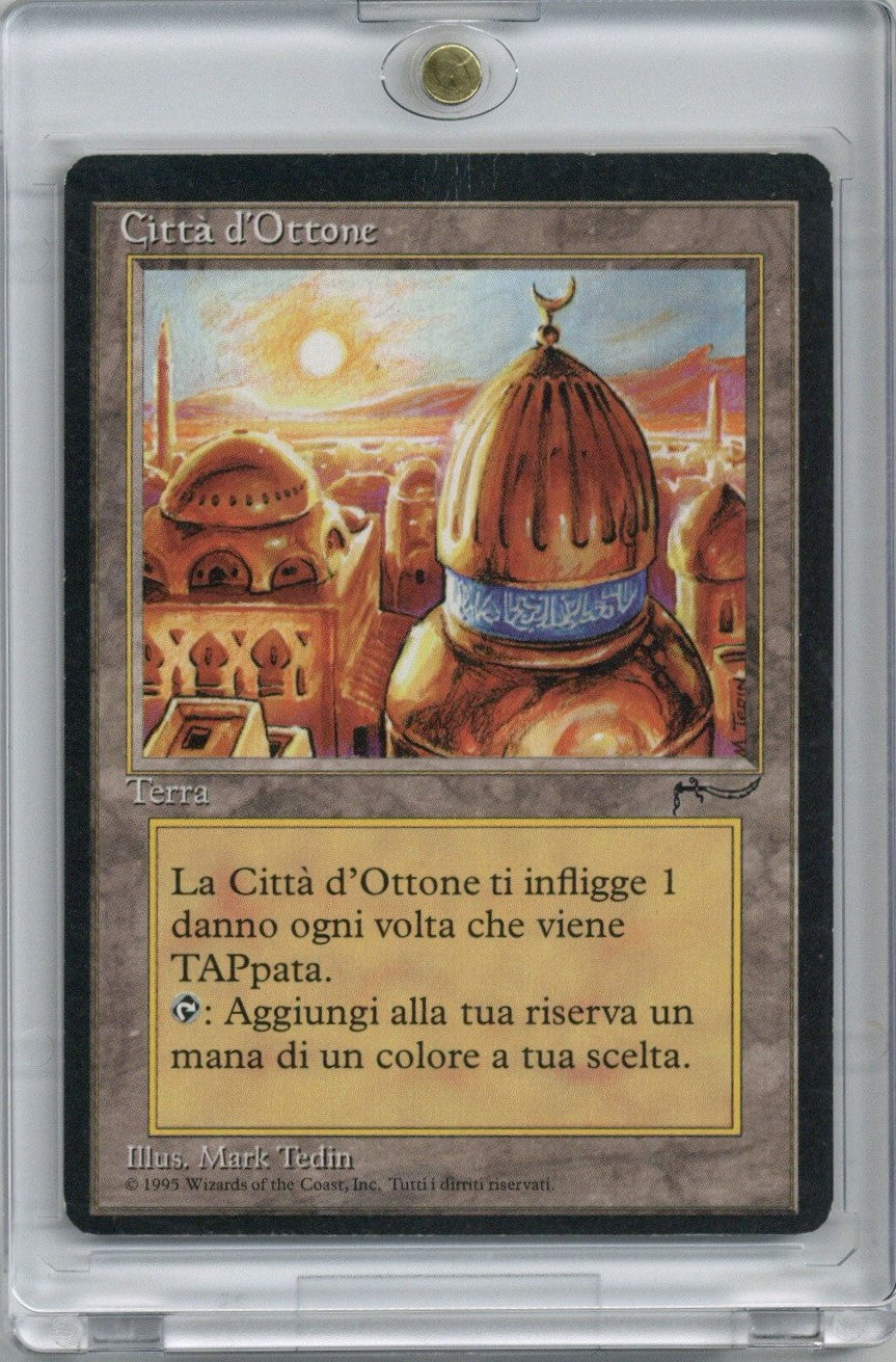 Magic the Gathering City of Brass FBB Italian Renaissance