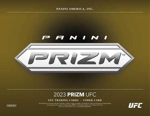 2023 Panini Prizm UFC Under Card