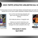 2023 Topps Athletes Unlimited All Sports Hobby