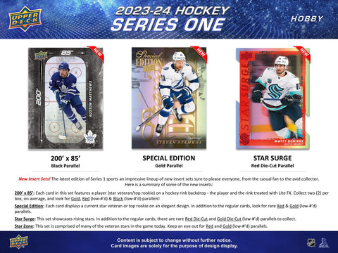 2023/24 Upper Deck Series 1 Hockey Hobby