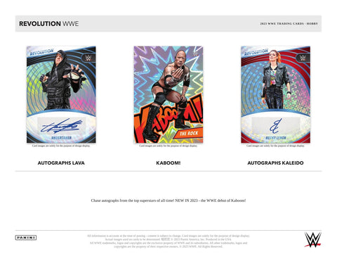 2023 Panini Revolution WWE Wrestling Hobby