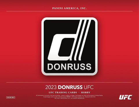 2023 Panini Donruss UFC Hobby
