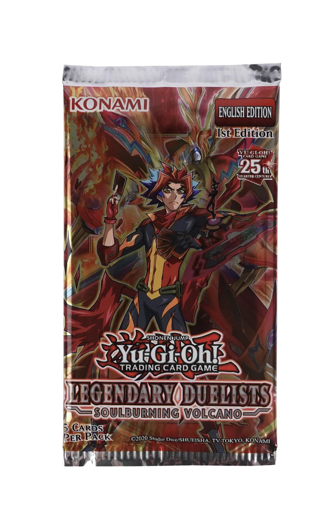 Yu-Gi-Oh Legendary Duelists: Soulburning Volcano Booster Pack – Card Culture by Lewis Hamilton