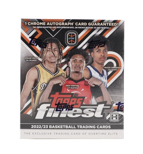 2022/23 Topps Finest Overtime Elite Basketball Hobby